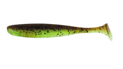Силикон Keitech Easy Shiner 4" 1шт. 401T Green Pumpkin/Chart