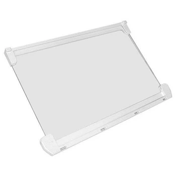 Скляна полиця з накладками для холодильника Indesit 488000517626, C00517626