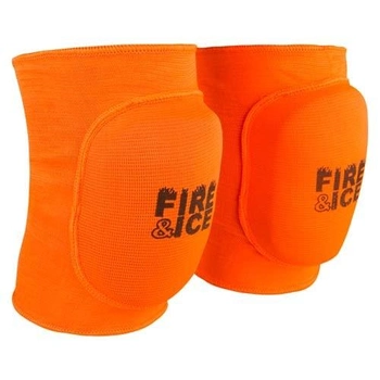 Спортивный наколенник для волейбола и активных видов спорта (2 шт) Fire&Ice размер S оранжевый FR-071/S