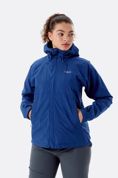 Куртка Rab Downpour Eco Jacket Women's 16 Синій