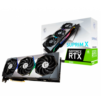 Відеокарта MSI GeForce RTX 3080 10GB GDDR6X SUPRIM X (GeForce RTX 3080 SUPRIM X 10G LHR)