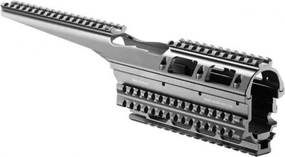 Цівка FAB Defense VFR-AK для Сайги. Матеріал – алюміній. Колір чорний