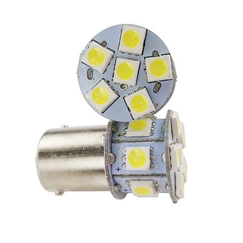 Светодиодная лампа с цоколем 1156 13 SMD 5050 12V Белый 1 этаж