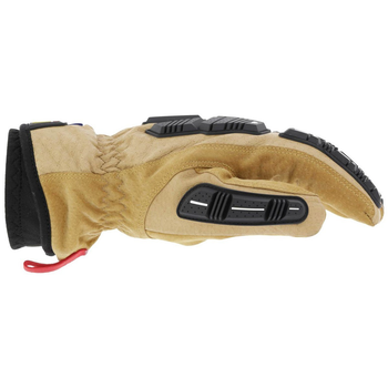 Тактические Утепленные Перчатки Mechanix Wear M-Pact Insulated Leather Driver F9-360 Coyote M