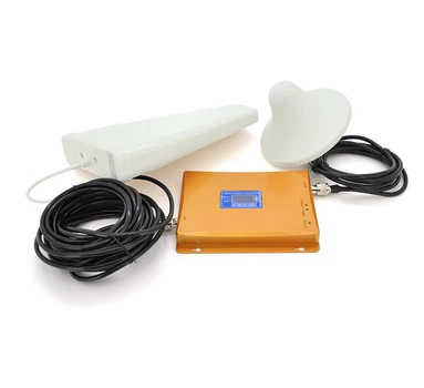 Комплект усиления GSM 3G 4G усилитель Voltronic GSM306 900-1800-2100МГц