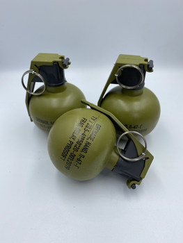 Імітаційно-тренувальна граната НАТО 67 учбова з активною чекою, 310 грам, (ящик), Pyrosoft