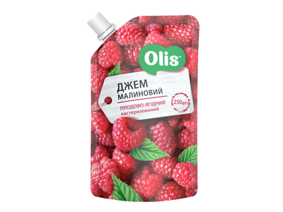 МАЛИНА джем ОЛІС 250г