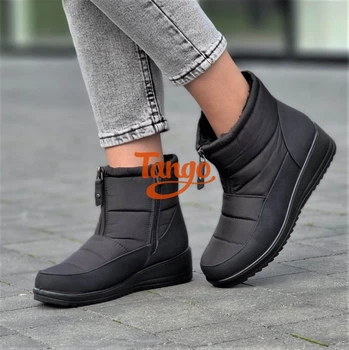 Дутики женские короткие 39р зимние модные Черные Код 3063