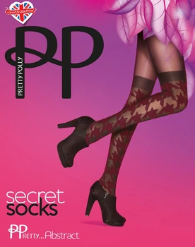Колготки Pretty Polly Abstract PNATN4 One size Black/Mix (5053014263386)