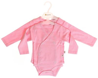 Боди-Футболка с длинным рукавом 2 ед. Little Life Розовый 56 см 1423 (546892)
