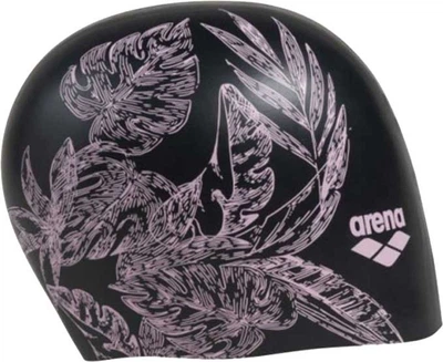 Шапка для плавания Arena SIRENE (91440-208) Жен OSFM Черная (3468336600436)