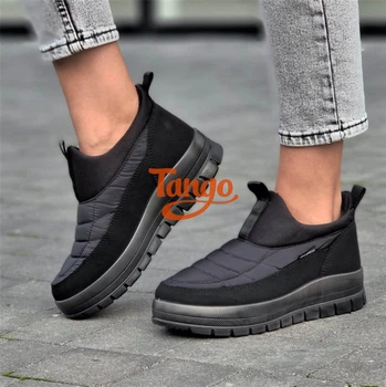 Дутики женские короткие 36р Черные зимние супермодные Код 3059