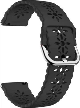 Ремешок Trase Силиконовый (20 мм) Black (28083-2B)