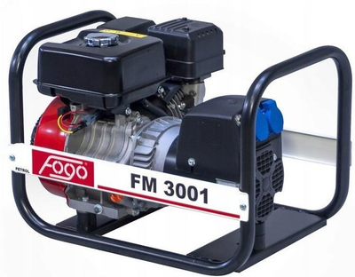 Генератор бензиновый 2,5 кВт FOGO FM 3001 (двигатель Mitsubishi GB18G)