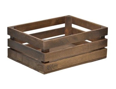 Темный деревянный ящик Naturwood 40 х 30 х 17 см (140104)