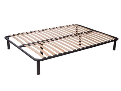 Каркас кровати 1-2 190х140х44 XXL, с 6 ножками черный
