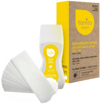 Воск для депиляции Tanita Effective Roll on Vegan natural Иланг-Иланг 120 мл (5900793048829)