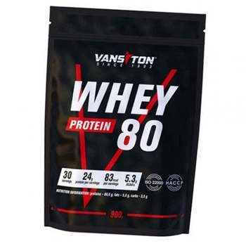 Сироватковий протеїн Whey-80 Vansiton 900г Без смаку (29173006)