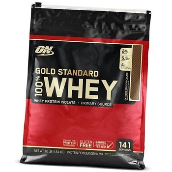 Сироватковий протеїн 100% Whey Gold Standard Optimum nutrition 4545г Молочний шоколад (29092004)