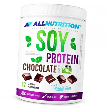 Соєвий протеїн Soy Protein All Nutrition 500 г Шоколад (29003011)