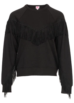 Свитшот женский Juicy Couture хлопковый чёрный, размер S (JC003129-02)