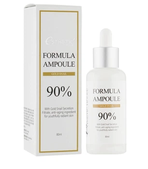 Омолаживающая сыворотка для лица Esthetic House с экстрактом слизи улитка Formula Ampoule Gold Snail 80 мл 8809450011565