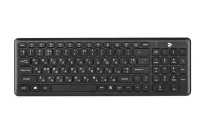 Клавиатура 2E KS230 Black USB беспроводная 1xAA (2E-KS230WB)