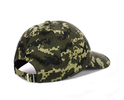 Мужская кепка без логотипа STD Ukraine (100% хлопок) One-Size Темный Пиксель Камуфляж