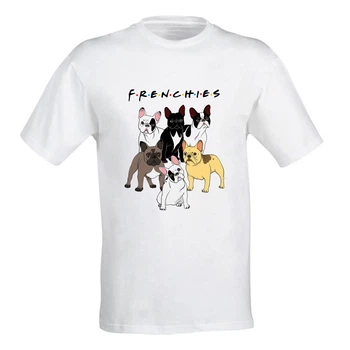 Чоловіча футболка з принтом FRENCHIE Французький бульдог Push IT, M