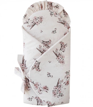 Плед-конверт на виписку LullaLove Sakura 70х70 см