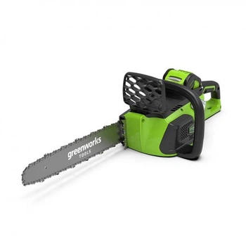 Цепная пила аккумуляторная Greenworks GD40CS40K2 c 2 АКБ 2 Ah и ЗУ