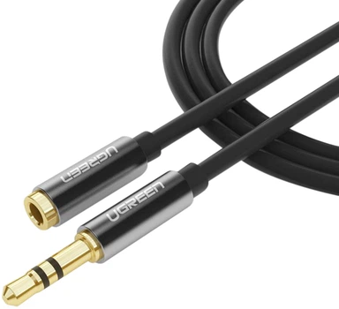 Kabel Ugreen AV118 3,5 mm Male to 3,5 mm Female 3 m Black (90402026)