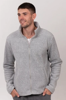 Кофта чоловіча флісова TvoePolo XXL Светло-серая (7158-03xxl)