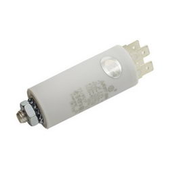 Пусковой конденсатор для стир. машины 2uF 450V 30x55mm (4 клемы)