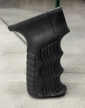 Рукоятка пистолетная прорезиненная AK 47/74 GRIP DLG-098, цвет Черный, с отсеком для батареек