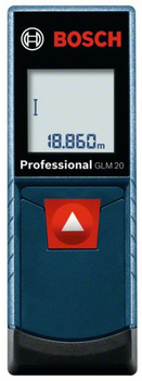 Лазерний далекомір Bosch GLM 20 Bsch0.601.072.E00