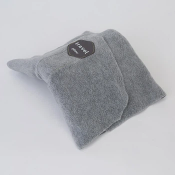 VTRP Подушка шарф для подорожей Travel Pillow Gray 18х18 см (TP-854-GR)
