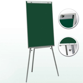 Флипчарт UkrBoards магнитно- меловый / тренога 65х100 см (UB-FT65x100G)