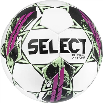 Футзальний м'яч Select Futsal Attack v22 біло-рожевий Розмір 4 107346-419