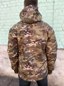 Військова куртка тактична утеплена Софт Шелл Мультикам МТР (Єврозима) 48-50(ML)