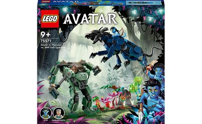 Конструктор LEGO Нейтірі та Танатор проти Куарітча у скафандрі УМП 560 деталей (75571)
