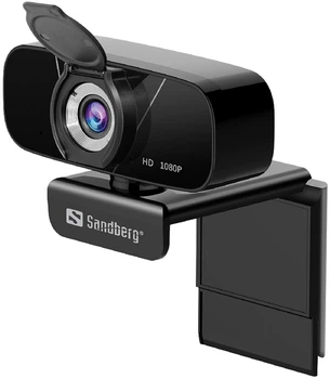 Веб-камера Sandberg Streamer Chat Webcam 1080P HD Black (5705730134159)