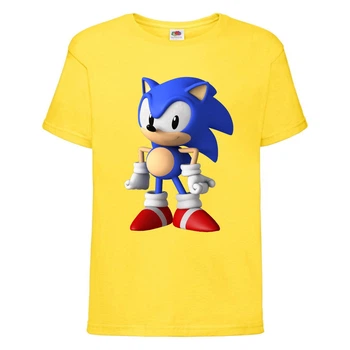 Футболка дитяча Соник варто (SONIC) Жовта (snc yl-06) 152 см