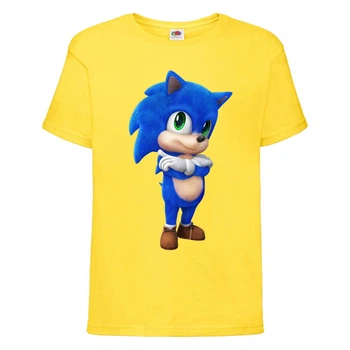 Футболка дитяча Соник крихітка (SONIC) Жовта (snc yl-9) 128 см
