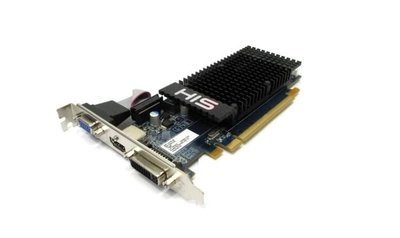 Видеокарта HIS PCI-Ex AMD RADEON HD5450 1 GB DDR3 ( 64 BIT ) ( VGA, HDMI, DVI ) Б/У