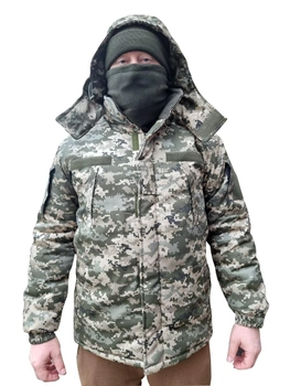 Куртка зимняя тактическая пиксель 54 р
