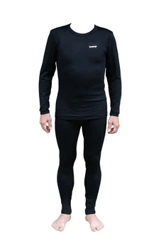 Термобелье мужское Tramp Warm Soft футболка и штаны UTRUM-019-black-S/M