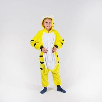 Піжама кігурумі для хлопчика Jamboo Жовтий тигр 115 (125-135 см)