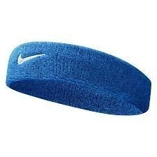 Повязка на голову Nike Swoosh Headband для фитнеса синий (N.NN.07.402.OS)