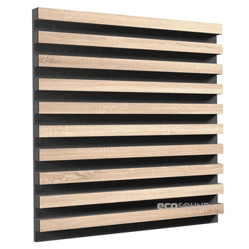 Акустическая панель Ecosound Comb Lt Sonoma Oak 33 50х50 см Латте